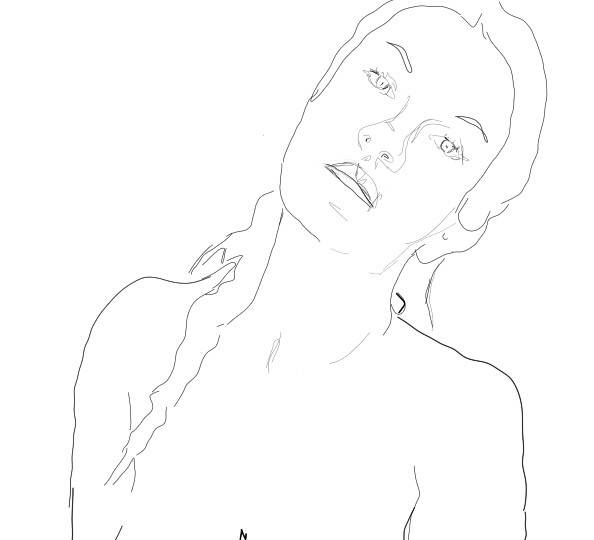 Figure Study · contour line