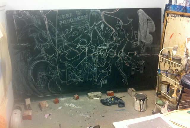 Studio: Work in Progress · chalkboard